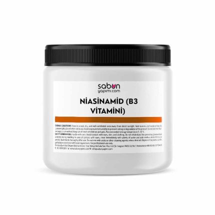 Niacinamide Vitamin B3 100 g cosmetic active for skin brightening serums creams and barrier support