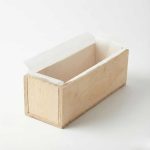 Sliding wooden soap mold 28 × 9 × 8.5 cm for cold process handmade soap making