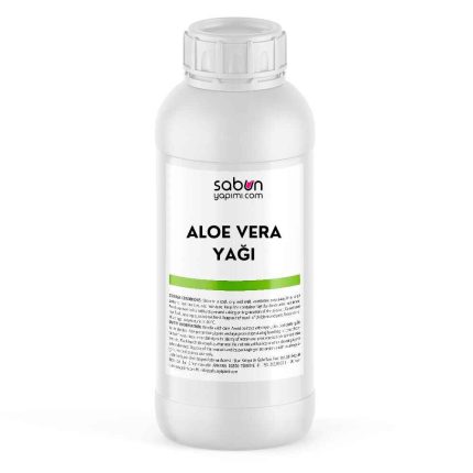 Aloe Vera Oil botanical extract for skincare, hair care, soap making and cosmetic formulations