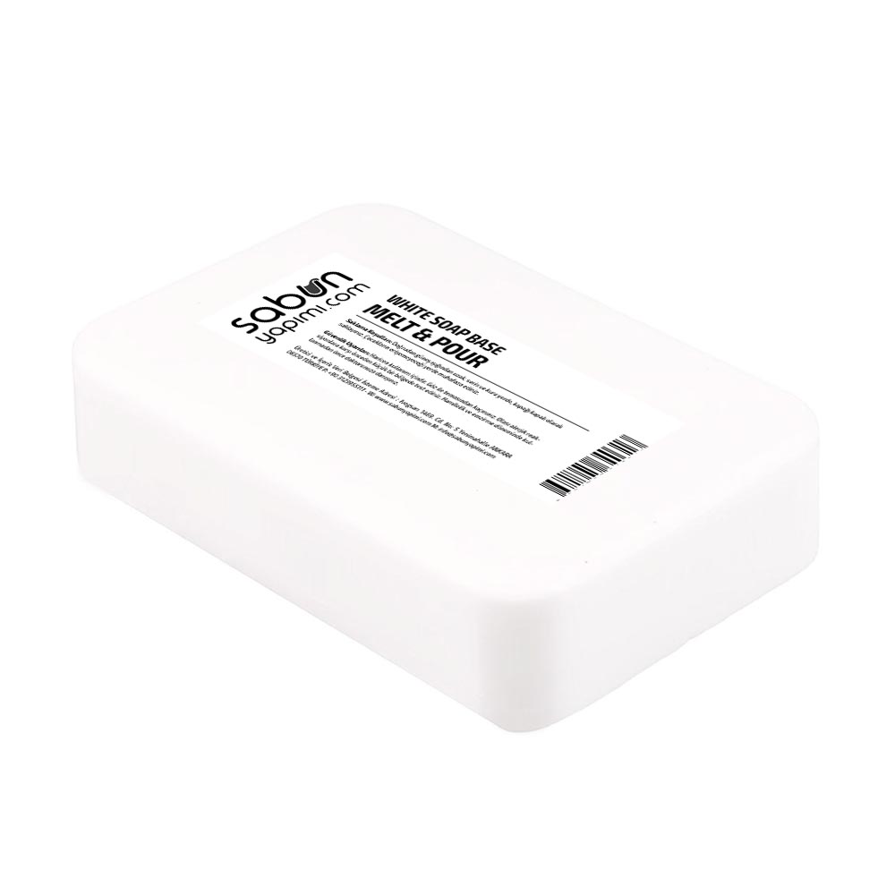 Opaque White Melt and Pour Soap Base 1 kg Opaque white melt and pour soap base 1 kg for handmade soap making