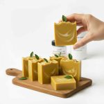 Bıttım soap making ingredients set with menengiç oil, olive oil and sodium hydroxide