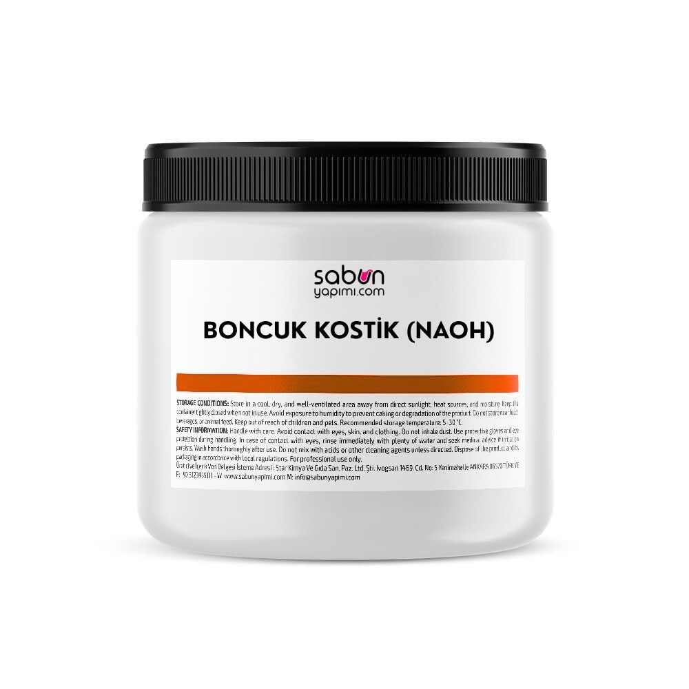 Sodium Hydroxide Pearls (NaOH) 100 g Sodium Hydroxide NaOH pearls 100 g for cold process and hot process soap making