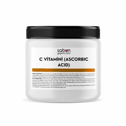 Vitamin C Ascorbic Acid 50 g crystalline powder for cosmetic formulation