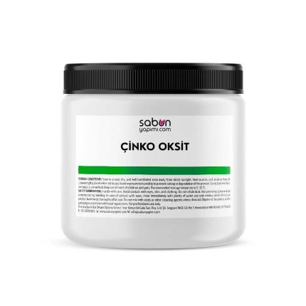 Zinc Oxide ZnO 50 g white mineral pigment for soap making and cosmetic formulations