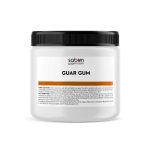 Guar Gum 100 g plant-derived thickener and stabilizer for cosmetic formulations