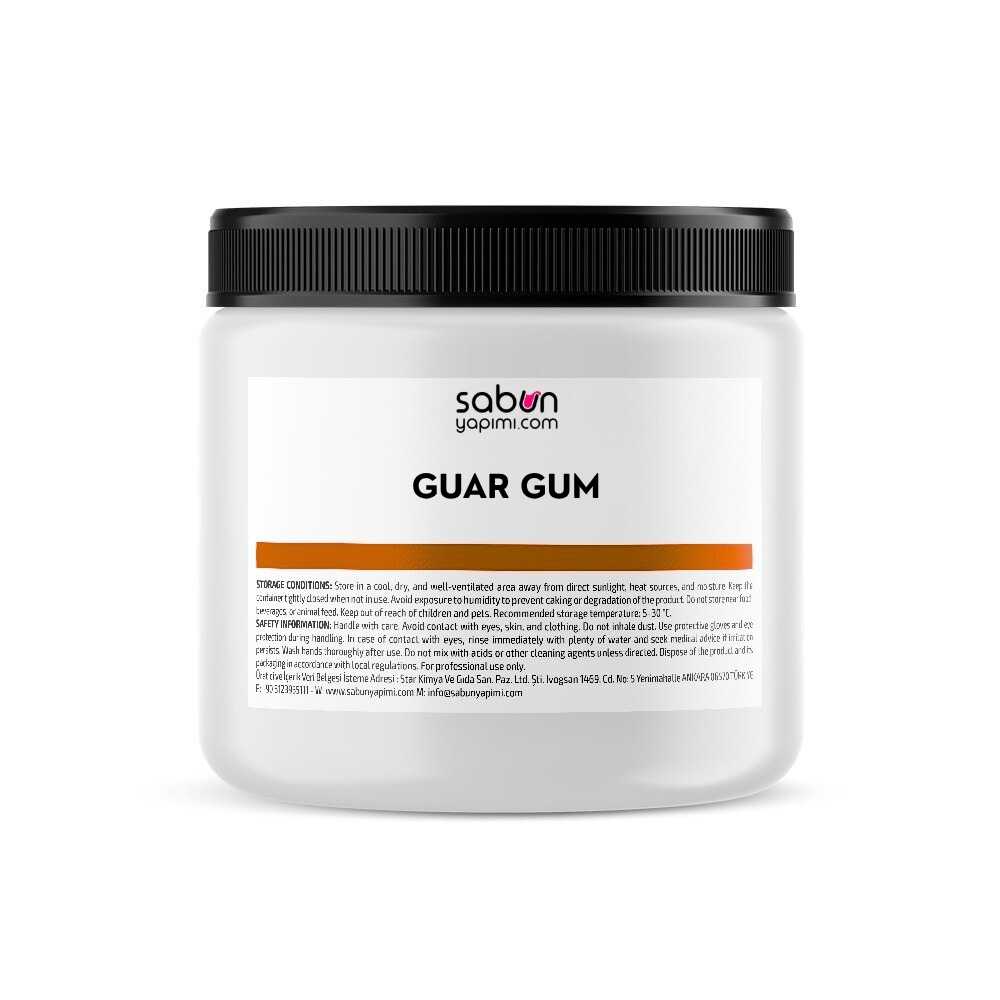 Guar Gum 100 g – Natural Cosmetic Thickener Guar Gum 100 g plant-derived thickener and stabilizer for cosmetic formulations
