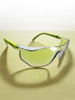 Clear safety glasses protective eyewear for soap making laboratory work and workshops