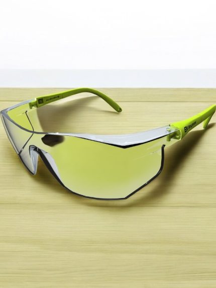 Clear safety glasses protective eyewear for soap making laboratory work and workshops