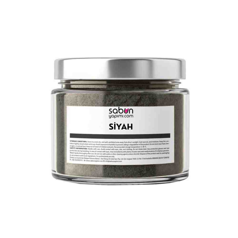 Black Soap Colorant 20 g – Handmade Soap Pigment Black Soap Colorant 20 g concentrated black coloring powder for handmade soaps and decorative soap making