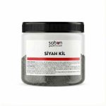 Black Clay 50 g cosmetic mineral powder for handmade soap, facial masks and skincare formulations