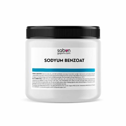 Sodium Benzoate 100 g water-soluble cosmetic preservative powder for shampoos and skincare formulations